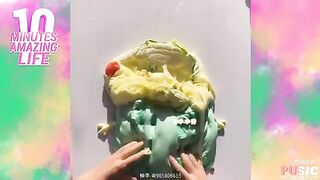 Oddly Satisfying Slime ASMR No Music Videos - Relaxing Slime 2020 - 78