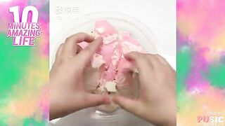 Oddly Satisfying Slime ASMR No Music Videos - Relaxing Slime 2020 - 74