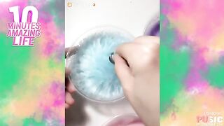 Oddly Satisfying Slime ASMR No Music Videos - Relaxing Slime 2020 - 70