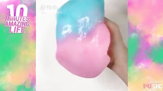 Oddly Satisfying Slime ASMR No Music Videos - Relaxing Slime 2020 - 68