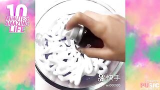 Oddly Satisfying Slime ASMR No Music Videos - Relaxing Slime 2020 - 61