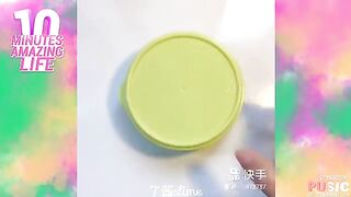Oddly Satisfying Slime ASMR No Music Videos - Relaxing Slime 2020 - 59