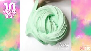Oddly Satisfying Slime ASMR No Music Videos - Relaxing Slime 2020 - 57