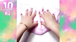 Oddly Satisfying Slime ASMR No Music Videos - Relaxing Slime 2020 - 55