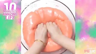 Oddly Satisfying Slime ASMR No Music Videos - Relaxing Slime 2020 - 55