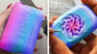 Soap Carving ASMR ! Relaxing Sounds ! Oddly Satisfying ASMR Video | P76