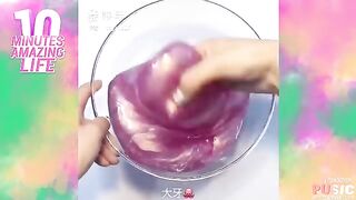 The Most Satisfying Slime ASMR Videos | Oddly Satisfying & Relaxing Slimes | P73