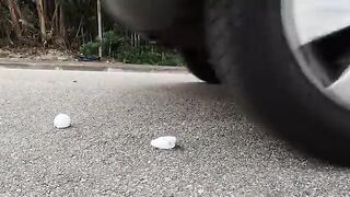 RUNNING OVER CRUNCHY and SOFT THINGS With a CAR ! (Very satisfying and Relaxing) #3
