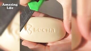 Soap Carving ASMR ! Relaxing Sounds ! (no talking) Satisfying ASMR Video | P29
