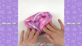 The Most Satisfying Slime ASMR Video that You'll Relax Watching - Satisfying ASMR Video ! P31