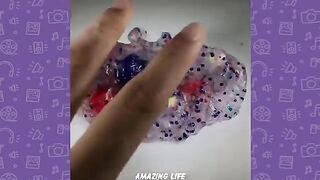 The Most Satisfying Slime ASMR Video that You'll Relax Watching - Satisfying ASMR Video ! P01