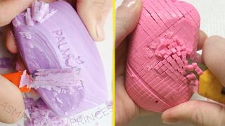 Soap Carving ASMR ! Relaxing Sounds ! ( no talking ) Satisfying ASMR Video Compilation ! P24