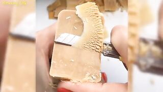 Soap Carving ASMR ! Relaxing Sounds ! ( no talking ) Satisfying ASMR Video Compilation ! P16