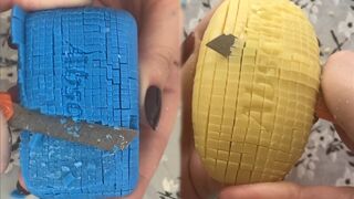 Soap Carving ASMR ! Relaxing Sounds ! ( no talking ) Satisfying ASMR Video Compilation ! P14