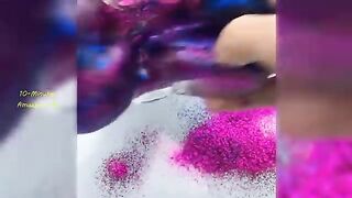 GLITTER SLIME VIDEO l Most Satisfying Glitter Slime ASMR Compilation 2018 !