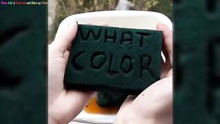 Wet Floral Foam VS Dry Floral Foam ! Relaxing Sounds ! Most Satisfying ASMR Video