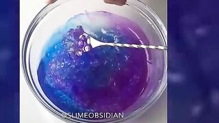 New Satisfying Slime ASMR Videos I The Most Oddly Satisfying Compilation 2018 #01