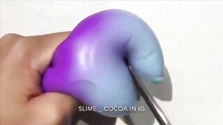 Satisfying Slime Stress Ball Cutting I Most Satisfying Slime Video #01