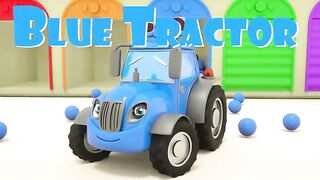 Baby Shark + Wheels On the Bus song - Soccer ball shaped wheels - Baby Nursery Rhymes & Kids Songs