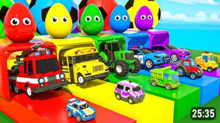 Color Balls & Sing a Song! Wheels On the Bus, Ten in the Bed Baby Nursery Rhymes & Kids Songs