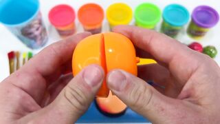 Oddly Satisfying l How to Make Shiny Lollipop & Rainbow Slime into Fruit Toys Magic Pan Cutting ASMR