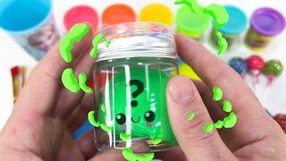 Oddly Satisfying l How to Make Shiny Lollipop & Rainbow Slime into Fruit Toys Magic Pan Cutting ASMR