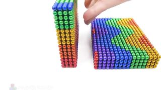 Satisfying Relaxing With Magnet Balls |  How To Build Smart City From Magnet Balls | ASMR Relax
