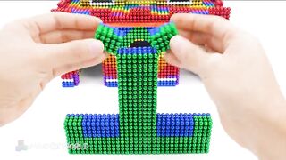 Satisfying Relaxing With Magnet Balls | Build Spring Fair With Department Store And Rainbow Fountain
