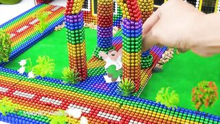 DIY - Build Most Beautiful Villa House For Griffin Family From Magnetic Balls ( Satisfying )