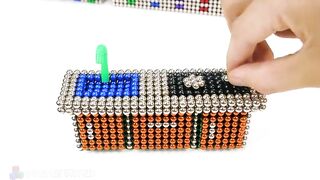 DIY - Build Trump Campaign Buss Home Mobile for Hamster with Magnetic Balls (Satisfying)