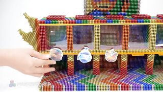 DIY - How To Make Candy Dispenser FISHSTICK  From Magnetic Balls (Satisfying ASMR) | MW Series
