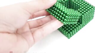DIY - How To Build Hamster Minecraft Castle From Magnetic Balls (Satisfying ASMR) | MW Series
