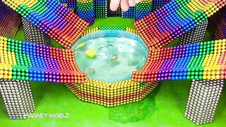 DIY - Build Underground House And  Swimming Pool From Magnetic Balls (Satisfying ASMR) | MW Series
