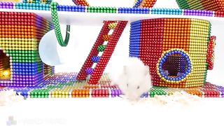 DIY - How To Make Amazing Hamster Pet House From Magnetic Balls (Satisfying ASMR) | MW Series