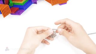 DIY - How To Make Amazing Road Roller From Magnetic Balls (Satisfying ASMR) | Magnet World Series