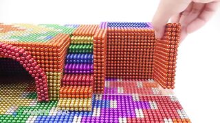 DIY - How To Make Hamster Castle From Magnetic Balls (Satisfying ASMR) | Magnet World Series