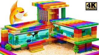 DIY  Swimming pools FOR Golden Fish at Brutalist Architecture (Satisfying Videos) | MW Series