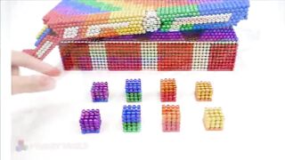 DIY - Build a Huge Bulldozers From Magnetic Balls (Satisfying videos) | Magnet World Series