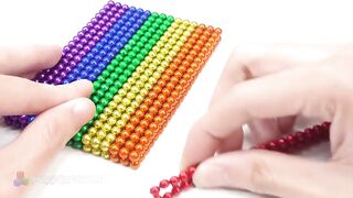 DIY - How to Build a Starter House Minecraft Magnetic Balls (Satisfying) | Magnet World Series #213
