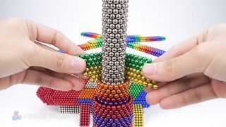 DIY - How To Make Helicopter Aquarium From Magnetic Balls (Satisfying) | Relaxing Video