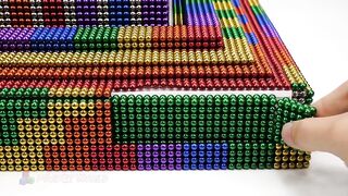 DIY - How To Build Amazing Temple for Snake From Magnetic Balls (Satisfying) | Magnet World Series