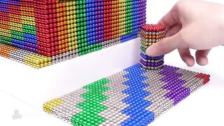 DIY - Build Two Story House with Eel Pond From Magnetic Balls (Satisfying) | Magnet World Series