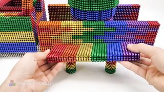 DIY - How To Make KFC Truck Car From Magnetic Balls (Satisfying) | Magnet World Series