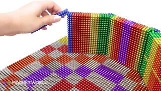 Most Creative - How To Build Dome of The Rock From Magnetic Balls (Satisfying) | Magnet World Series