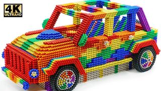 DIY - How To Make Amazing Convertible Car From Magnetic Balls (Satisfying) | Magnet World Series