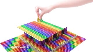 DIY - Build Pavilion Temple (金閣寺) From Magnetic Balls (Satisfying & relax) | Magnet World Series