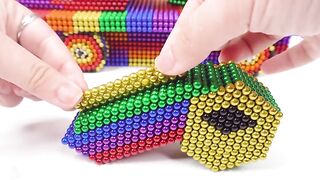 ASMR - How To Make Snail Car From Magnetic Balls (Satisfying & Relax) | Magnet World Series