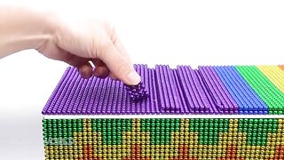 Build Hospital in 5 days From 50000 Magnetic Balls (Satisfying - ASMR) | Magnet World Series