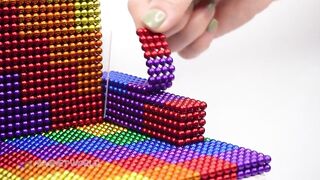 DIY - How To Make Simple Turtle Tank From Magnetic Balls (Satisfying) | Magnet World Series