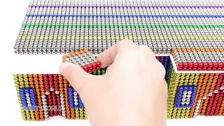 How To Build Buckingham Palace From 100,000 Magnetic Balls (Satisfying) | Magnet World Series